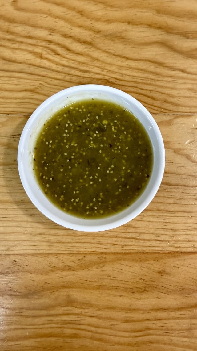 Salsa Verde Tomatillo.